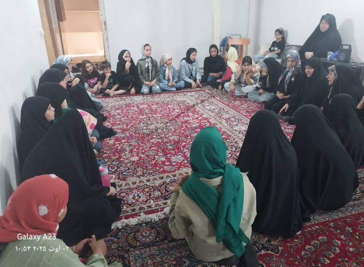 دورهمی عفاف و حجاب دختران شهر قزوین
