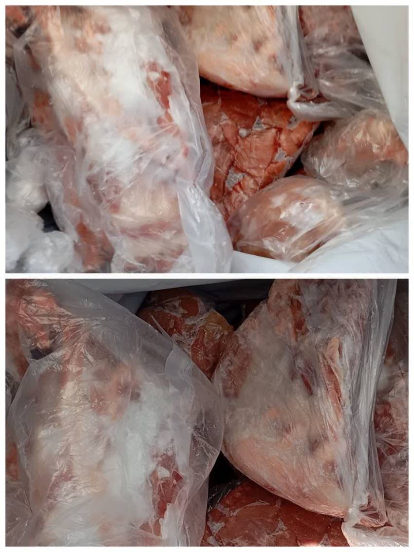 توزیع ۸ بسته گوشت قربانی
